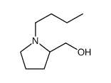 (1-BUTYLPYRROLIDIN-2-YL)METHANOL Structure