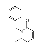 1-benzyl-6-methyl-5,6-dihydro-1H-pyridin-2-one结构式