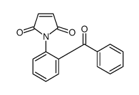 1-(2-benzoylphenyl)pyrrole-2,5-dione结构式