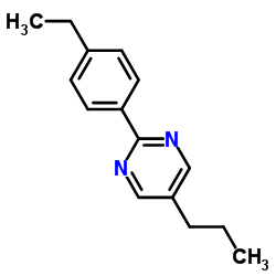 2-(4-Ethylphenyl)-5-propylpyrimidine structure