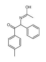 N-[2-(4-methylphenyl)-2-oxo-1-phenylethyl]acetamide Structure