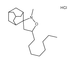 2-methyl-5-n-octyl-spirodecane> hydrochloride Structure