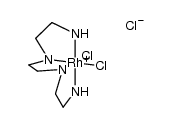 {Rh(trien)Cl2}Cl Structure