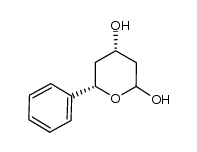 (2ξ,4RS,6RS)-6-phenyltetrahydropyran-2,4-diol结构式