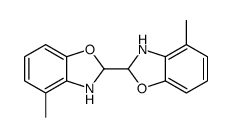 4-methyl-2-(4-methyl-2,3-dihydro-1,3-benzoxazol-2-yl)-2,3-dihydro-1,3-benzoxazole Structure