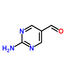 2-Aminopyrimidine-5-carbaldehyde Structure