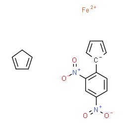 2,4-dinitrophenyl ferrocene structure