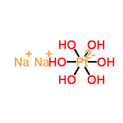 Sodium hexahydroxyplatinate Structure