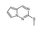 2-methylsulfanylpyrrolo[2,1-f][1,2,4]triazine结构式