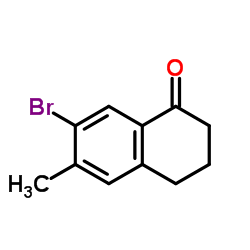 7-Bromo-6-methyl-3,4-dihydronaphthalen-1(2H)-one picture