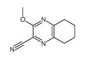 2-Quinoxalinecarbonitrile,5,6,7,8-tetrahydro-3-methoxy-(9CI)结构式