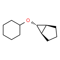 Bicyclo[3.1.0]hexane, 6-(cyclohexyloxy)-, (1-alpha-,5-alpha-,6-alpha-)- (9CI) structure