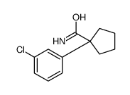 1-(3-氯苯基)环戊烷羧酰胺图片