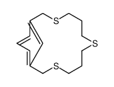 3,7,11-trithiabicyclo[11.3.1]heptadeca-1(17),13,15-triene结构式