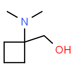 (1-(二甲氨基)环丁基)甲醇结构式