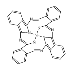 酞菁镍(II)结构式