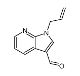 1-allyl-1H-pyrrolo[2,3-b]pyridine-3-carbaldehyde Structure