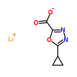 5-环丙基-1,3,4-恶二唑-2-羧酸锂盐图片