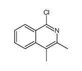 1-chloro-3,4-dimethyl-isoquinoline Structure