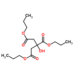 Tripropyl citrate Structure