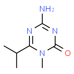 1,3,5-Triazin-2(1H)-one,4-amino-1-methyl-6-(1-methylethyl)-(9CI) structure