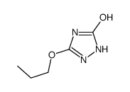 5-propoxy-1,2-dihydro-1,2,4-triazol-3-one结构式