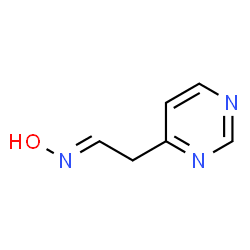 4-Pyrimidineacetaldehyde, oxime, (E)- (9CI) picture