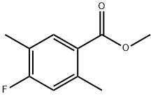 Methyl 4-fluoro-2,5-dimethylbenzoate Structure