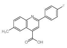 2-(4-fluorophenyl)-6-methyl-quinoline-4-carboxylic acid picture