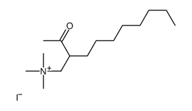 2-acetyldecyl(trimethyl)azanium,iodide Structure