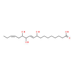 (10E,15Z)-9,12,13-三羟基八十-10,15-二烯oic acid结构式