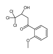 (3S)-4,4,4-trichloro-3-hydroxy-1-(2-methoxyphenyl)butan-1-one结构式