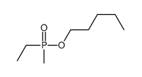 1-[ethyl(methyl)phosphoryl]oxypentane结构式