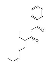 4-ethyl-1-phenylnonane-1,3-dione结构式