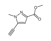 Pyrazole-3-carboxylic acid, 5-ethynyl-1-methyl-, methyl ester (8CI) picture