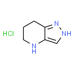 4,5,6,7-Tetrahydro-1H-pyrazolo[4,3-b]pyridine hydrochloride structure