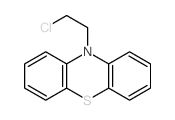 10H-Phenothiazine,10-(2-chloroethyl)- Structure