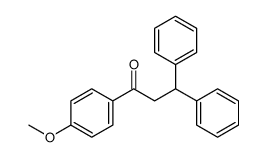 1-(4-methoxyphenyl)-3,3-diphenylpropan-1-one Structure