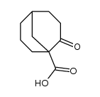 2-oxo-bicyclo[3.3.1]nonane-1-carboxylic acid Structure