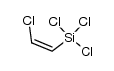 cis-trichloro(2-chlorovinyl)silane Structure