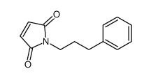 1-(3-Phenylpropyl)-1H-pyrrole-2,5-dione structure