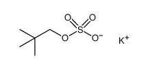 potassium neopentyl sulfate结构式