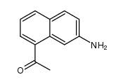 8-acetyl-2-aminonaphthalene Structure