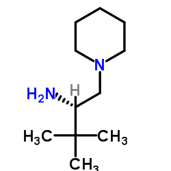 (S)-α-(1,1-dimethylethyl)-1-Piperidineethanamine图片