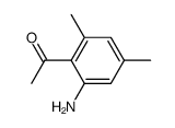 Ethanone, 1-(2-amino-4,6-dimethylphenyl)- (9CI) structure