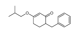 6-benzyl-3-(2-methylpropoxy)cyclohex-2-en-1-one Structure