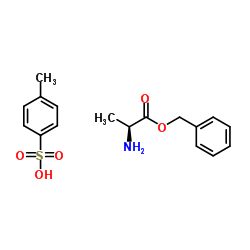 H-Ala-OBzl.TosOH Structure