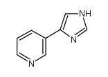 3-(5-Imidazolyl)pyridine Structure