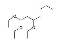 1,1,3-triethoxyheptane结构式