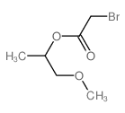 Aceticacid, 2-bromo-, 2-methoxy-1-methylethyl ester structure